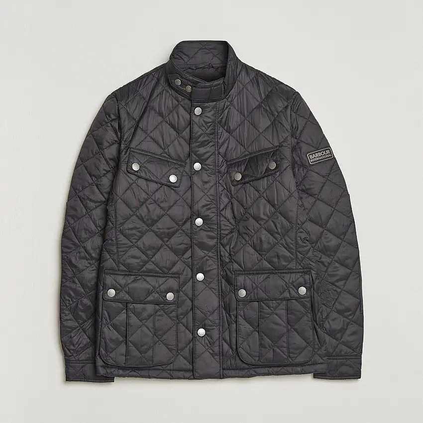 Ariel Quilted Jacket Black
