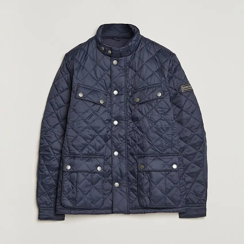 Ariel Quilted Jacket Navy