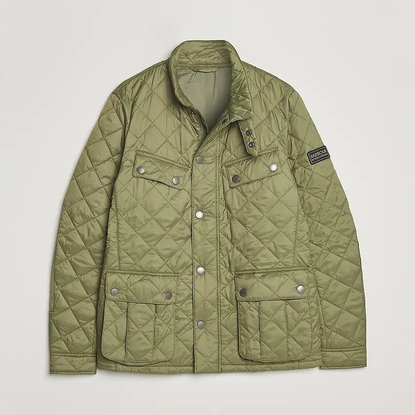 Ariel Quilted Jacket Light Moss