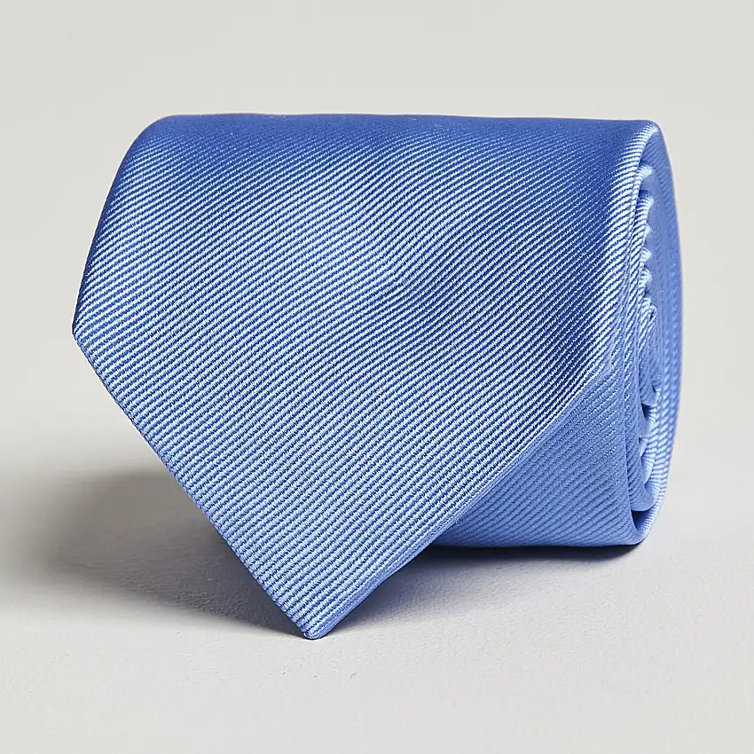 Plain Classic Tie 8 cm Sky Blue