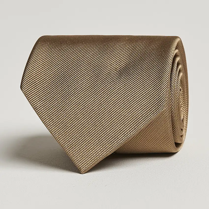 Plain Classic Tie 8 cm Sand