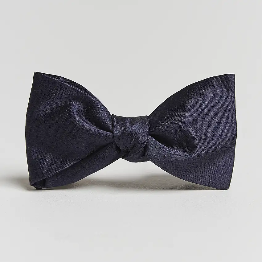 Self Tie Silk Ceremony Navy