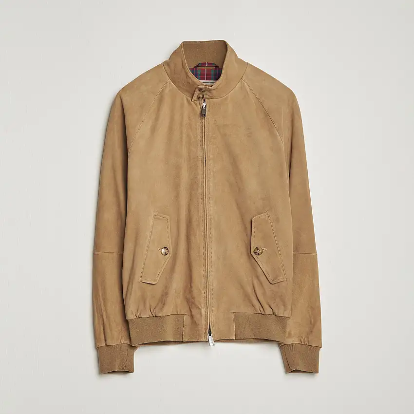 G9 Suede Jacket Tobacco