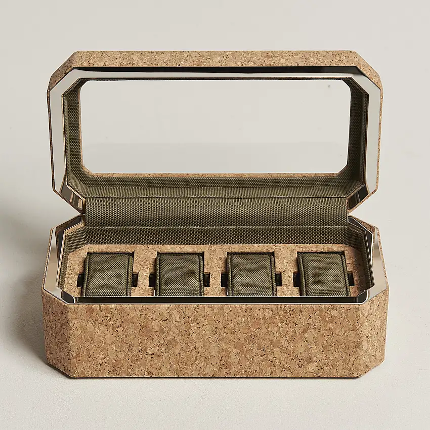 Cortica 4 Piece Watch Box Cork