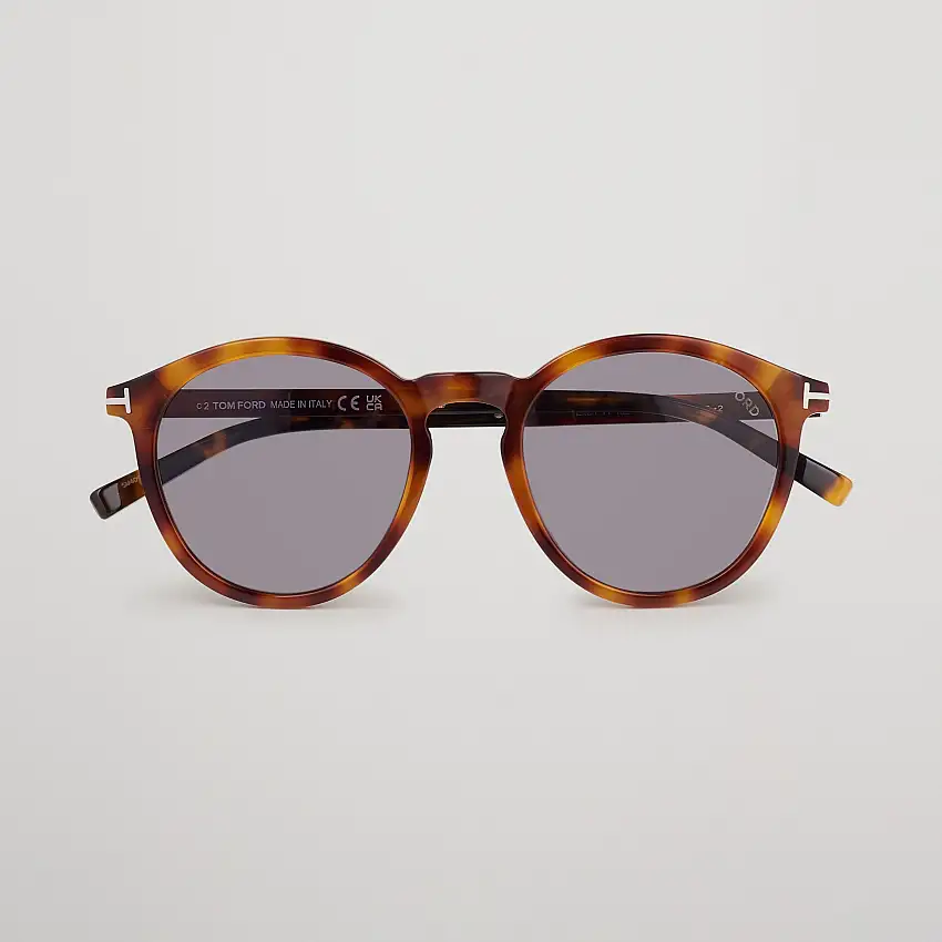 Elton Sunglasses Blonde Havana/Smoke