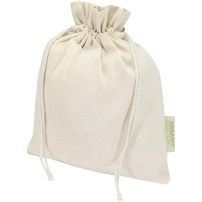 Odisha 140 g/m² presentpåse av ekologiskt OCS-material – 30 x 25 cm
