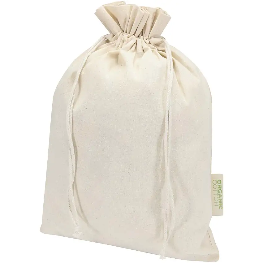 Odisha 140 g/m² presentpåse av ekologiskt OCS-material – 42 x 30 cm