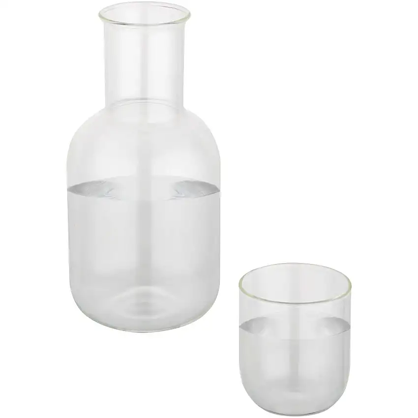 Amelie set med glaskaraff och kopp