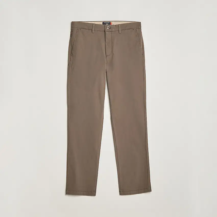 Cotton Slim Chino Khaki Green