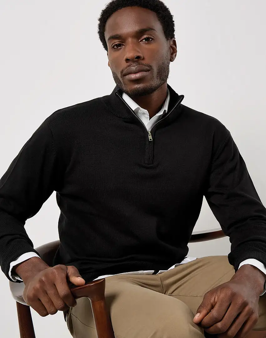Regular Fit Arundel 1/4 Zip Sweater