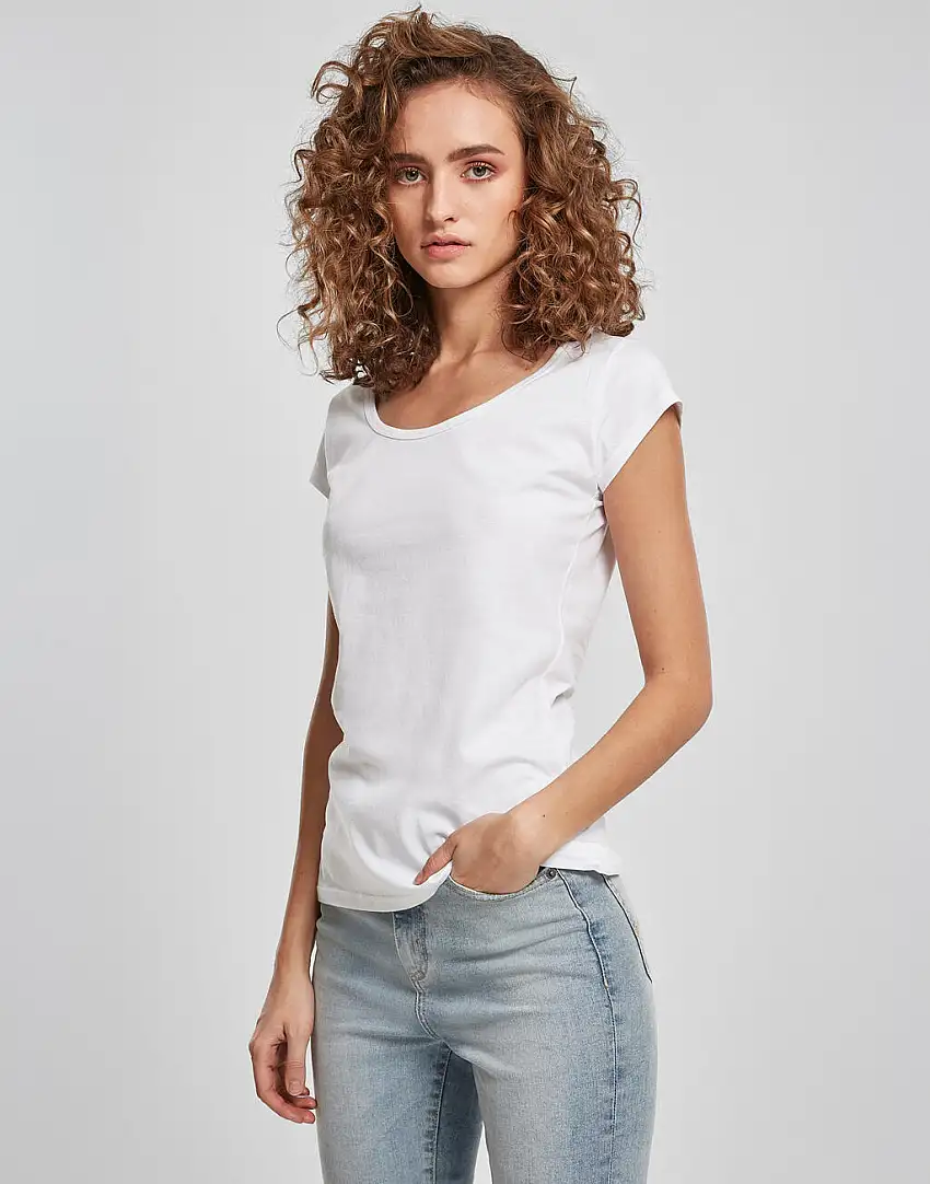Ladies Back Cut Tee