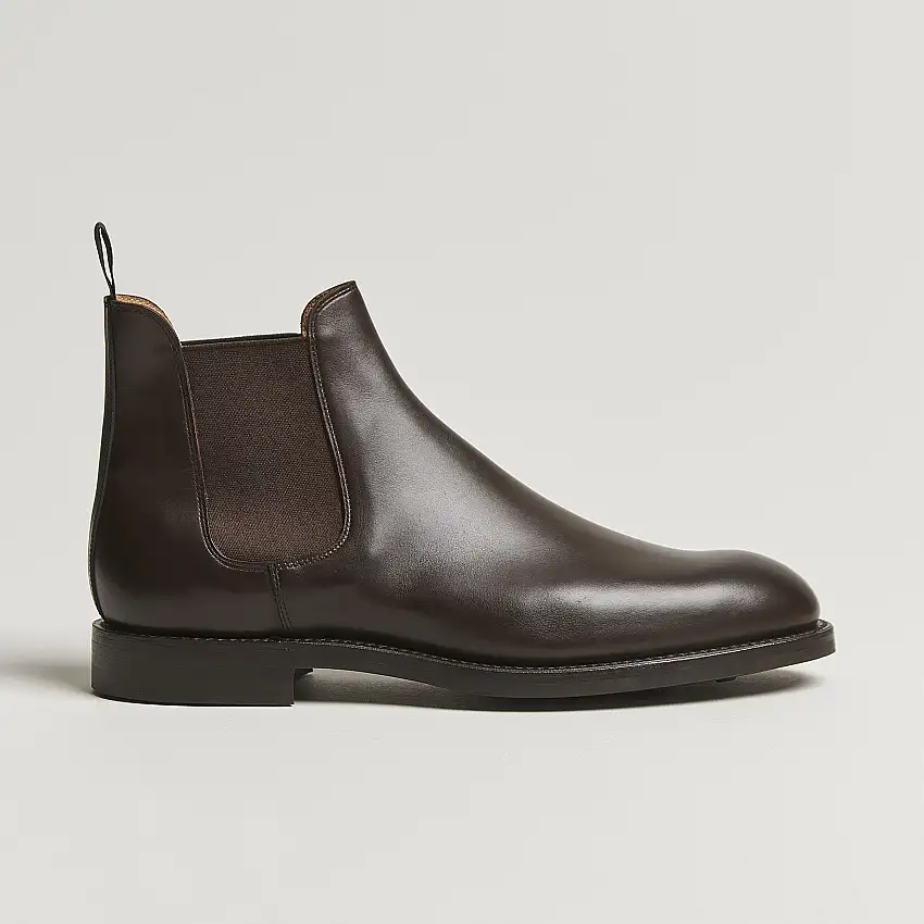 Chelsea 5 Dk Brown Wax Calf