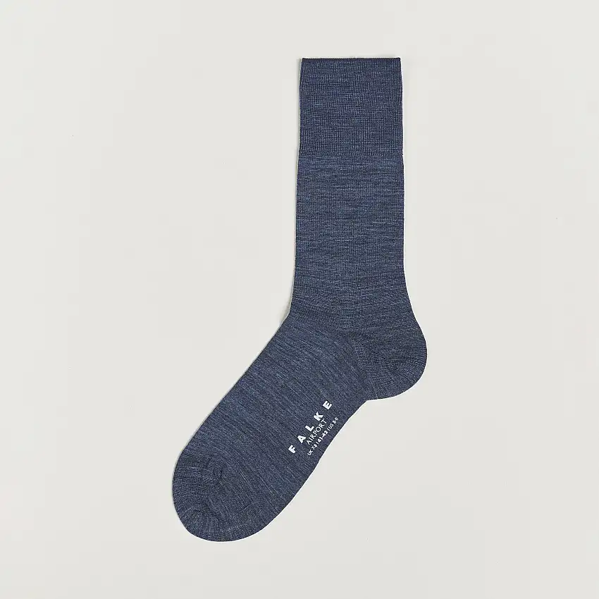 Airport Socks Dark Blue Melange