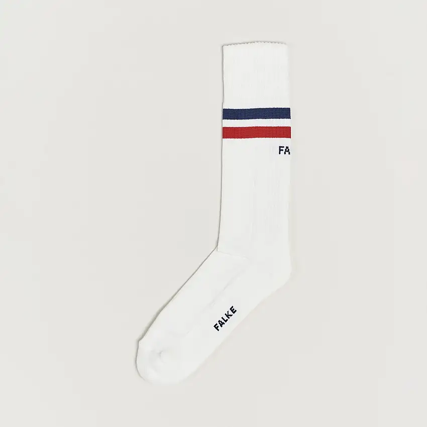 Dynamic Tennis Sock White/Blue/Red