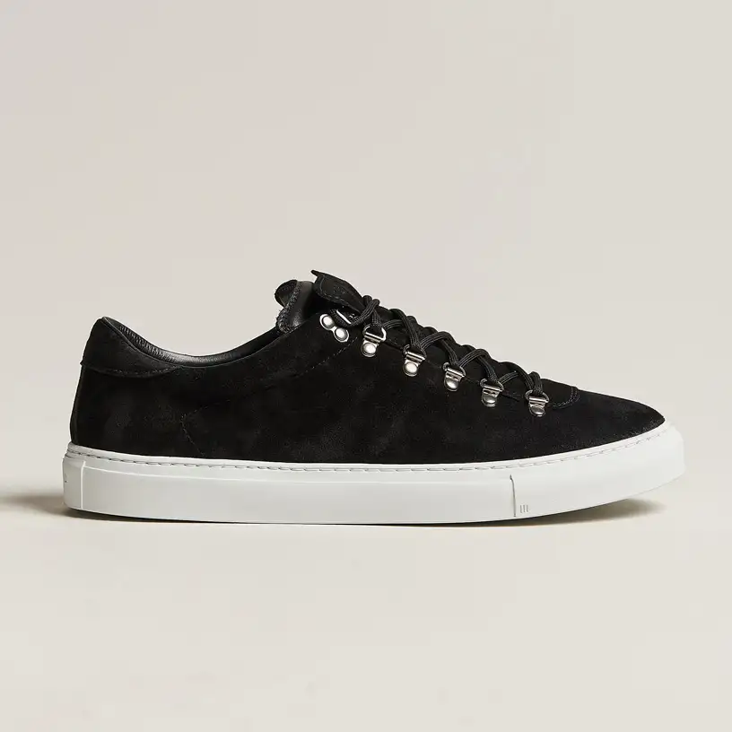 Marostica Low Sneaker Black Suede