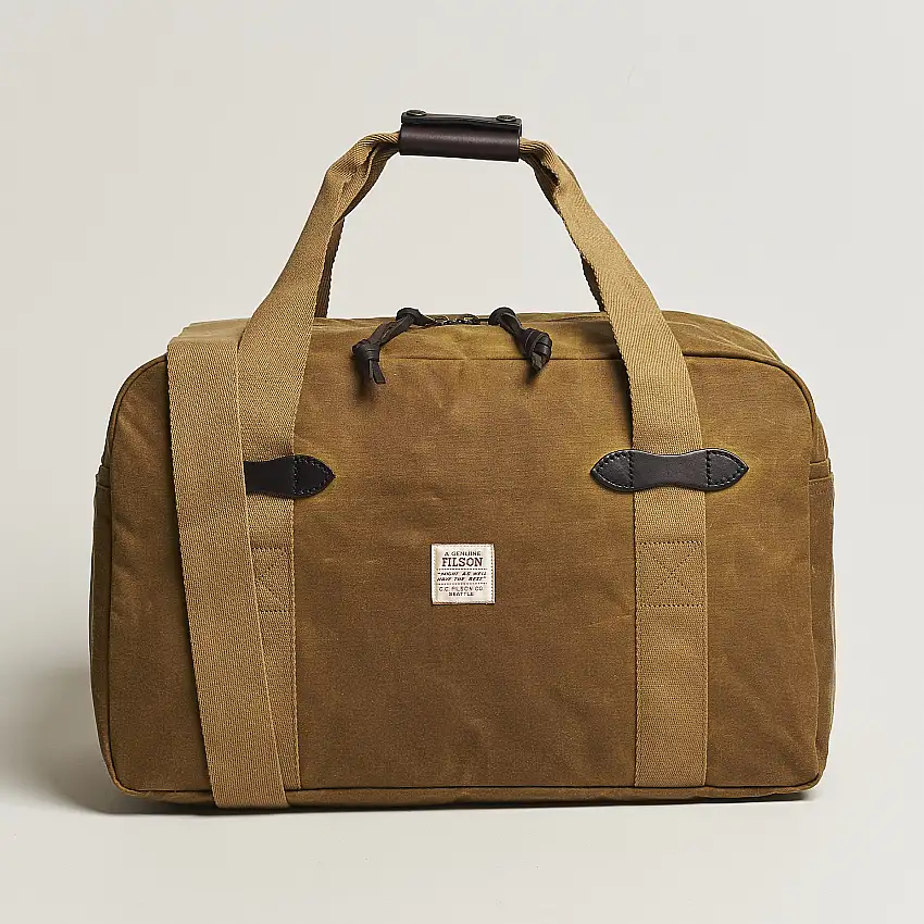 Tin Cloth Medium Duffle Dark Tan