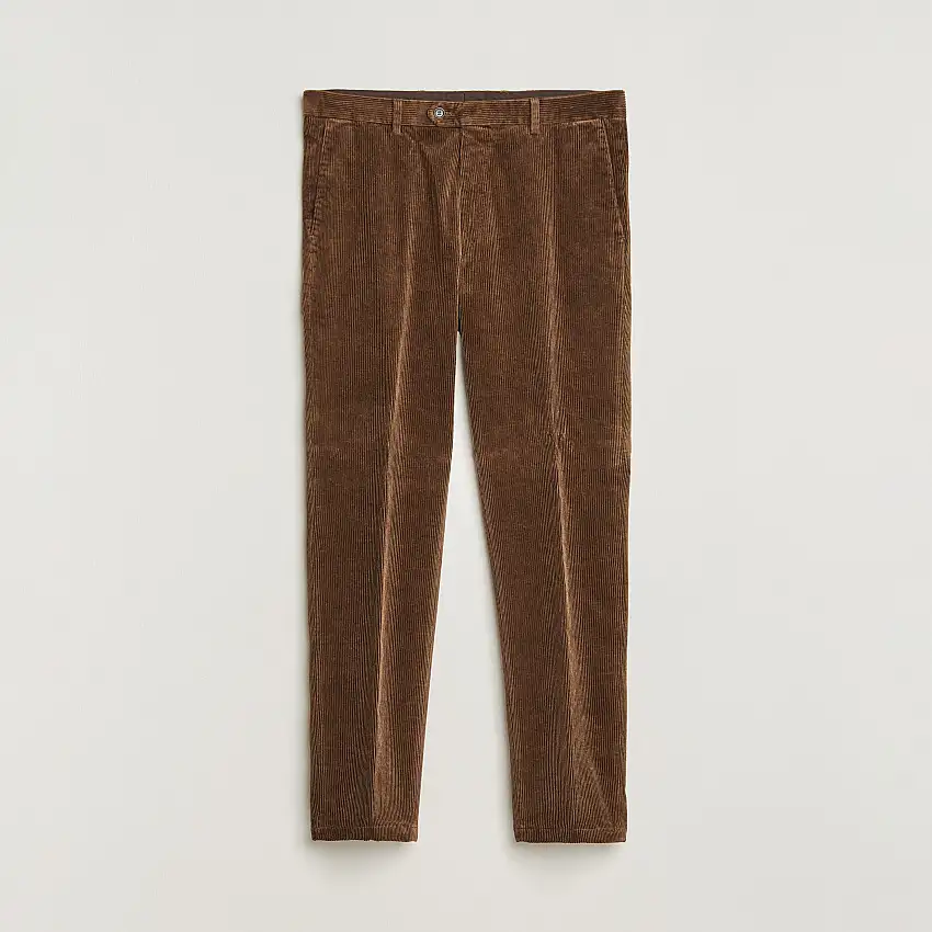 Denz Corduroy Trousers Camel
