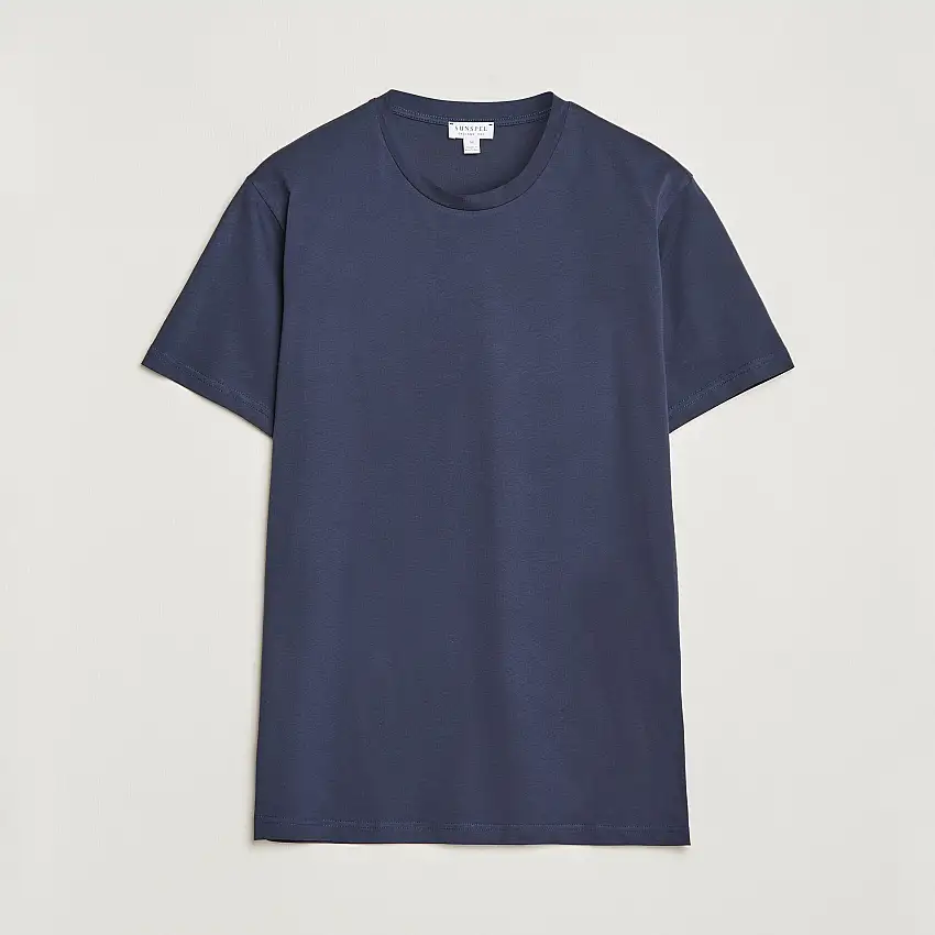 Riviera Midweight T-Shirt Navy