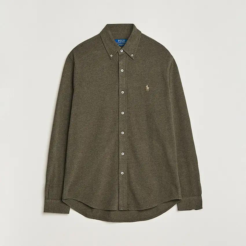 Featherweight Mesh Shirt Wilson Olive Heather