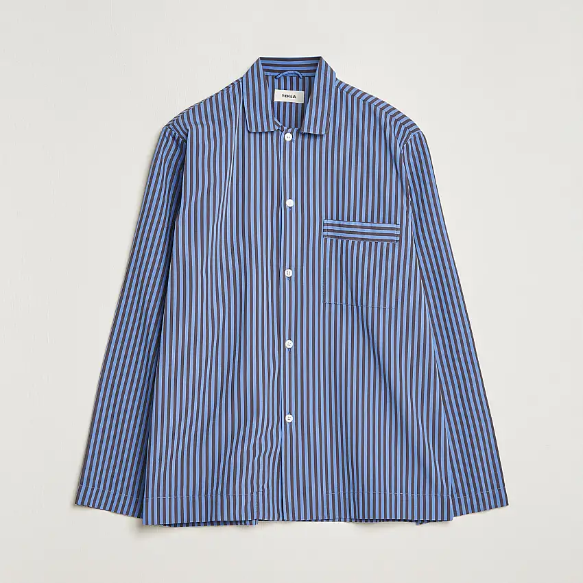 Poplin Pyjama Shirt Verneuil Stripes