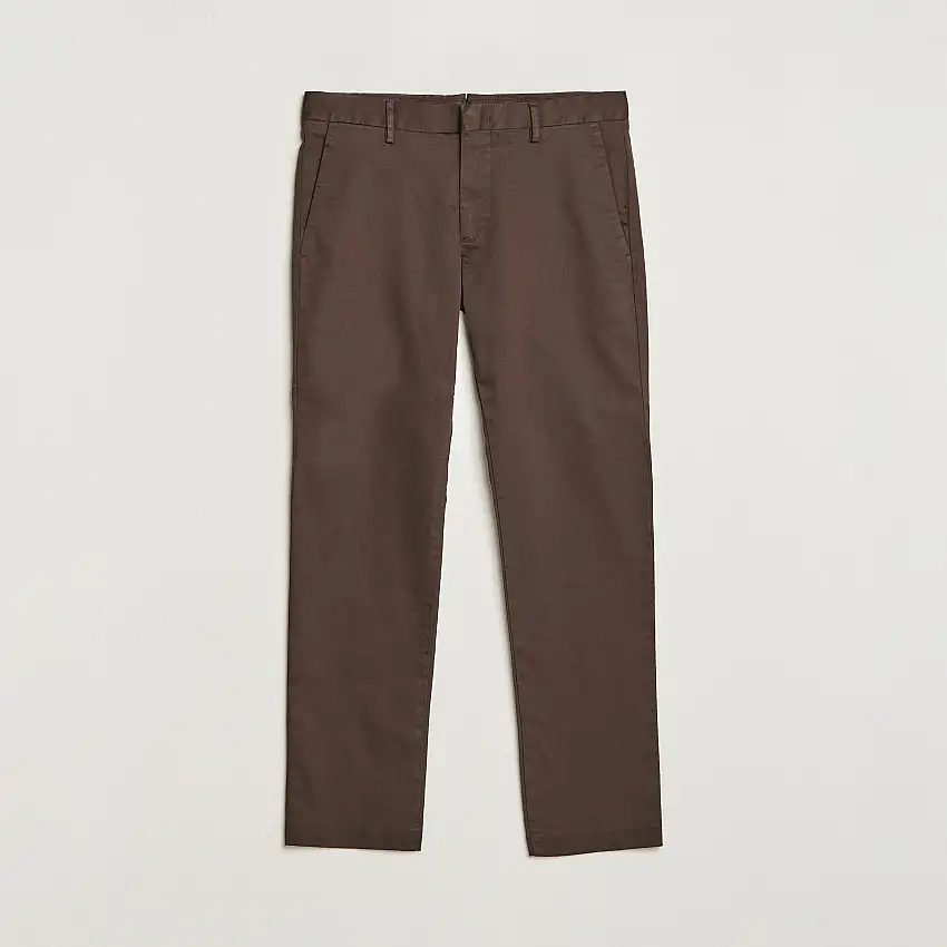Theo Regular Fit Chinos Demitasse Brown