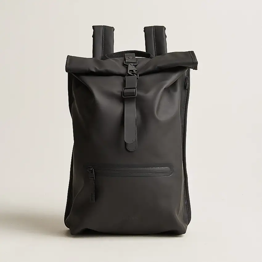 Rolltop Rucksack Black