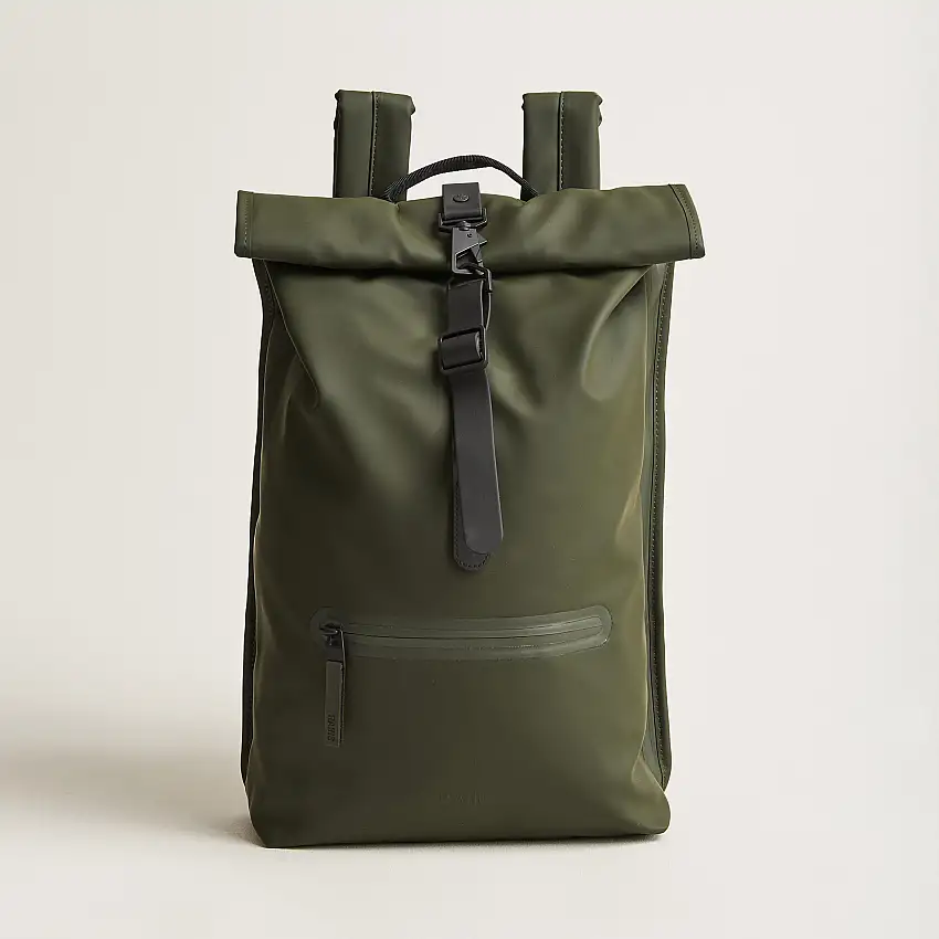 Rolltop Rucksack Green