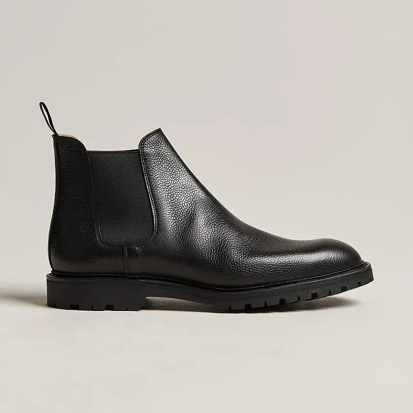 Chelsea 11 Black Calf Grained
