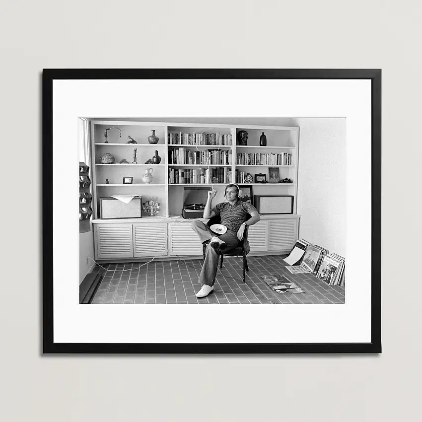 Framed Jack Nicholson At Home