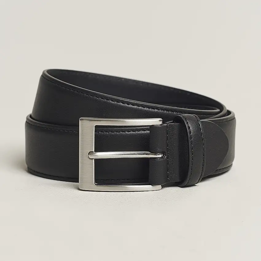 Classic Leather Belt Black Calf
