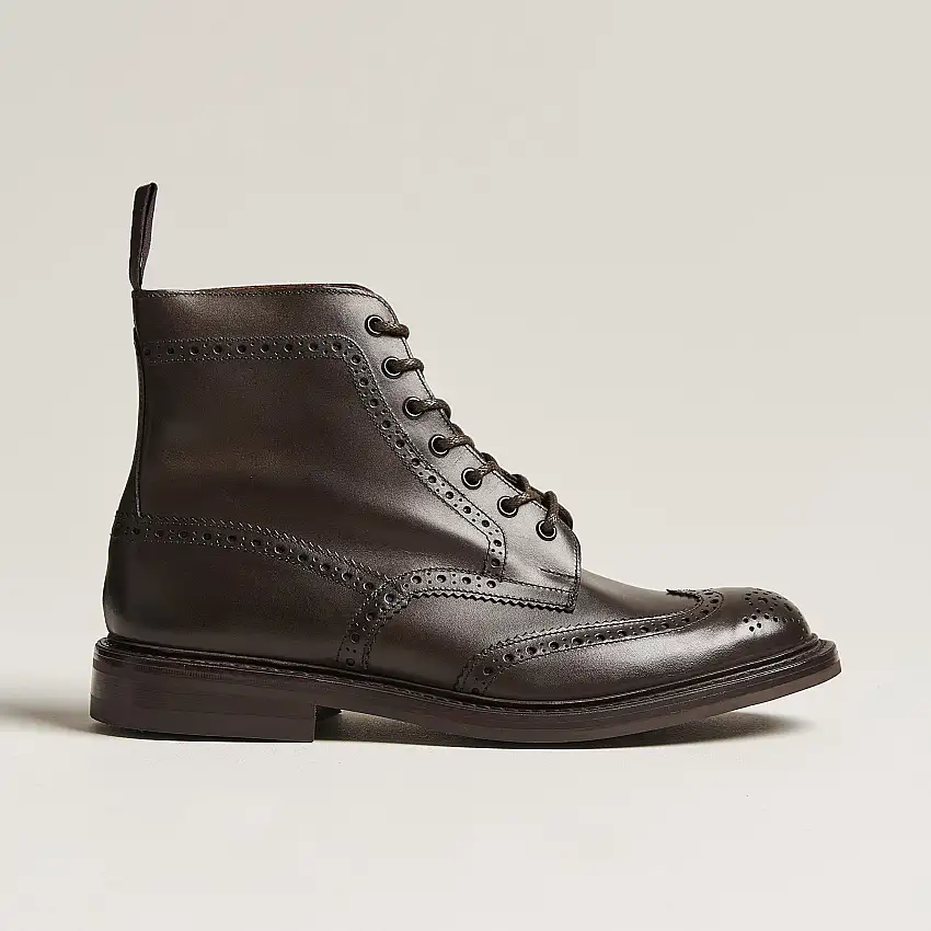 Stow Dainite Country Boots Espresso Calf