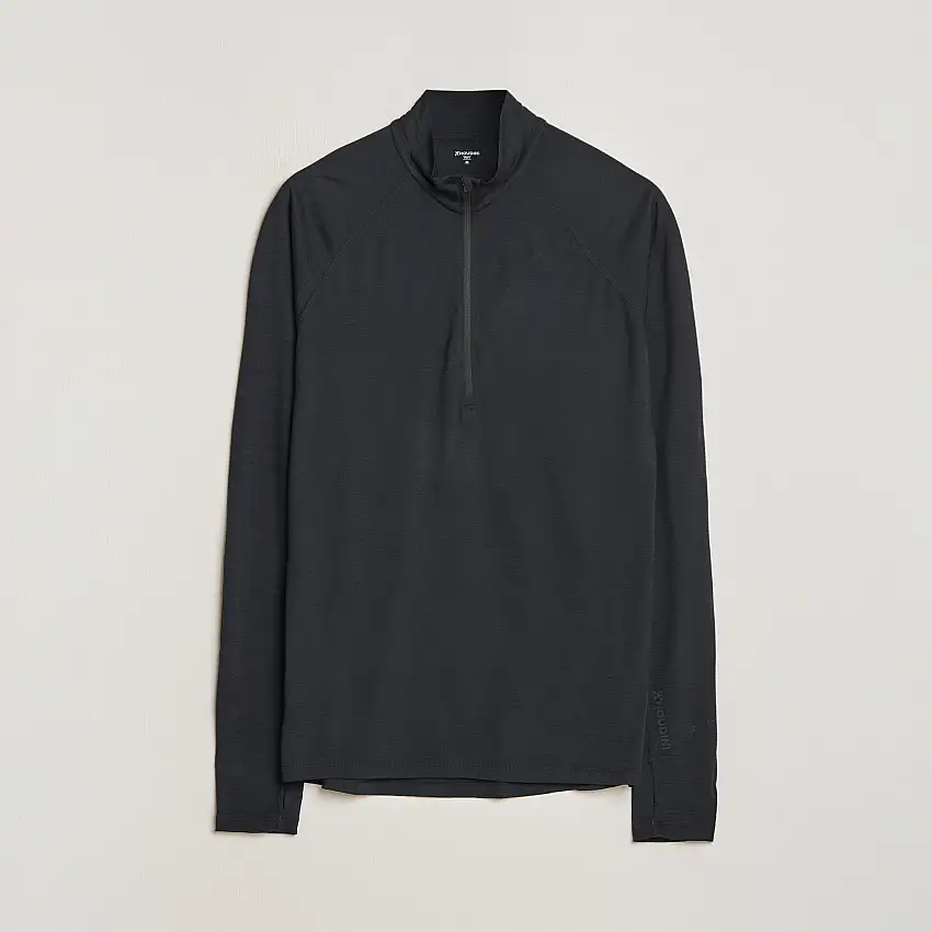 Desoli Merino Light Half Zip True Black