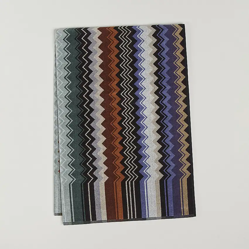 Giacomo Bath Sheet 100x150 cm Verde Multi