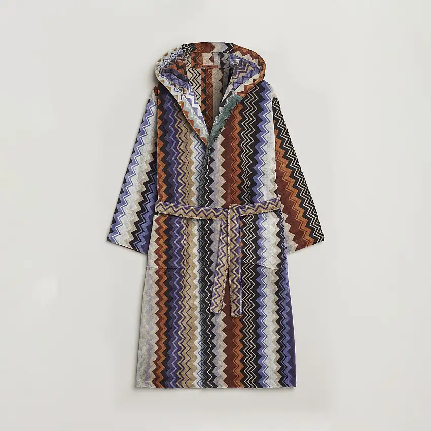 Giacomo Bathrobe Verde Multi