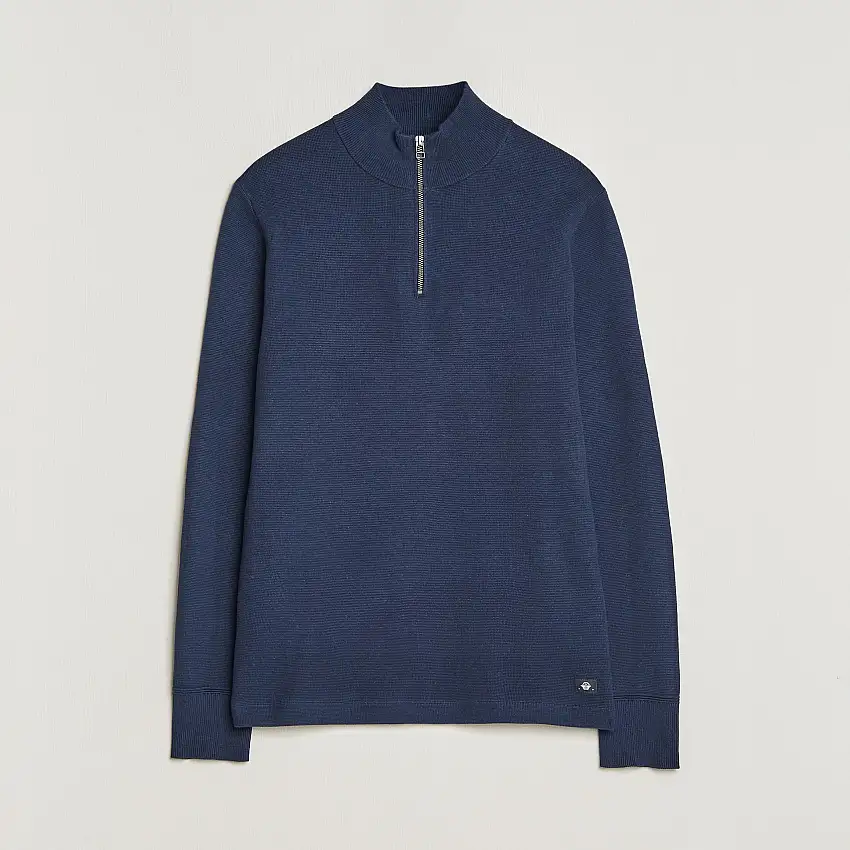 Half Zip Sweater Navy Blazer