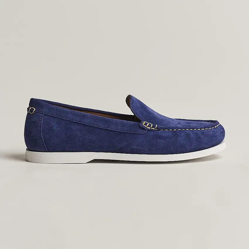 Merton Casual Suede Loafer Newport Navy