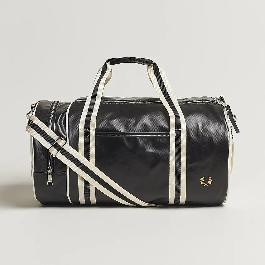 Classic Barrel Bag Black/Ecru