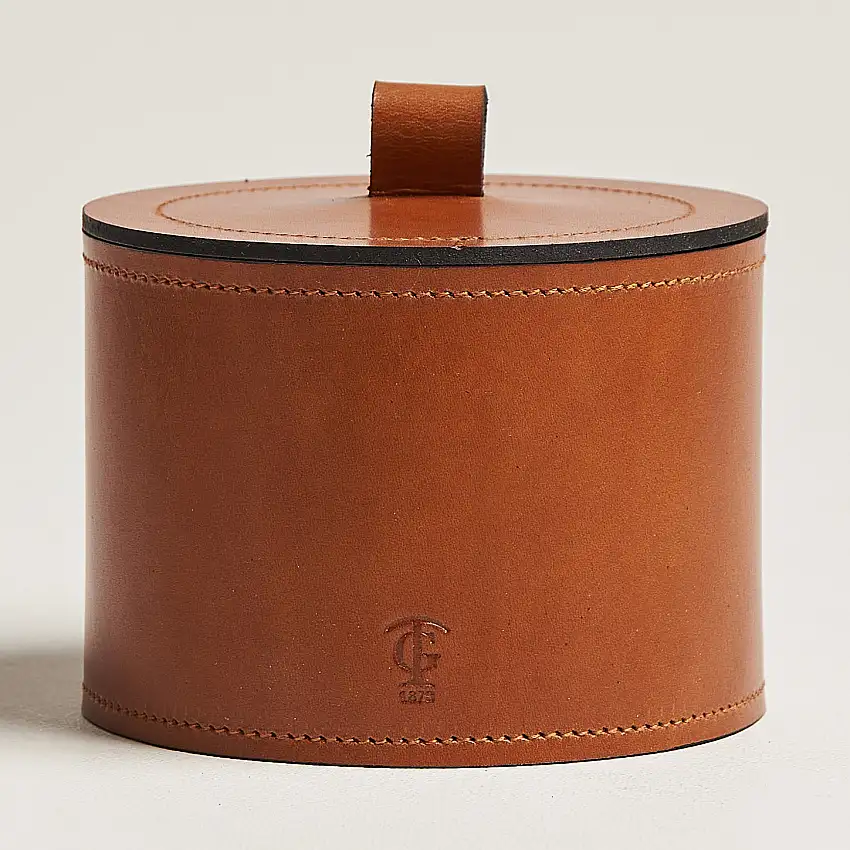 Leather Box 001 Light Brown