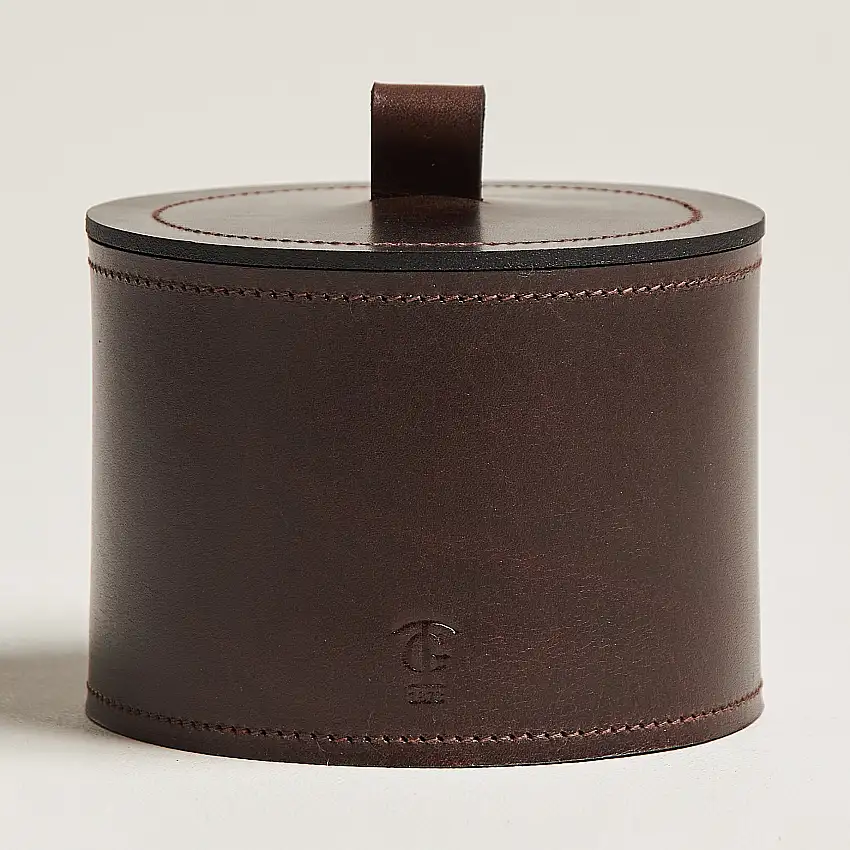 Leather Box 001 Dark Brown