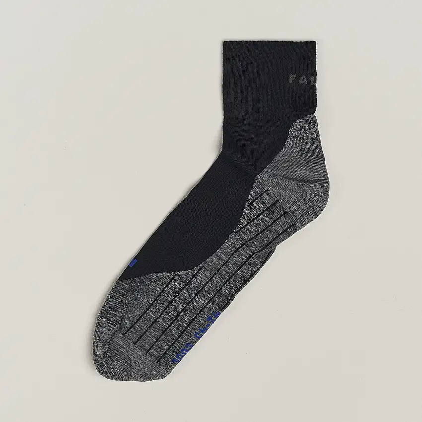 TK5 Wander Cool Short Trekking Socks Black