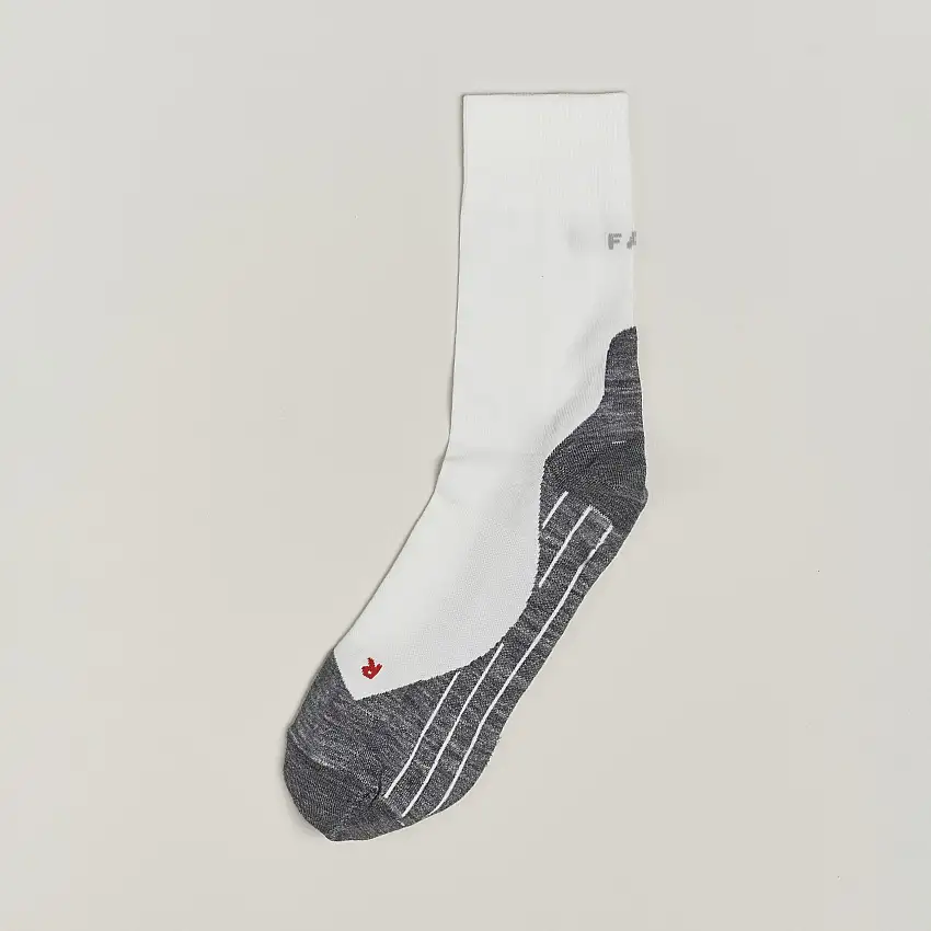 RU4 Endurance Running Socks White Mix