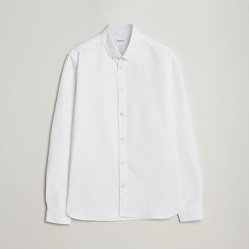 Harald Small Owl Regular Oxford Shirt Bright White