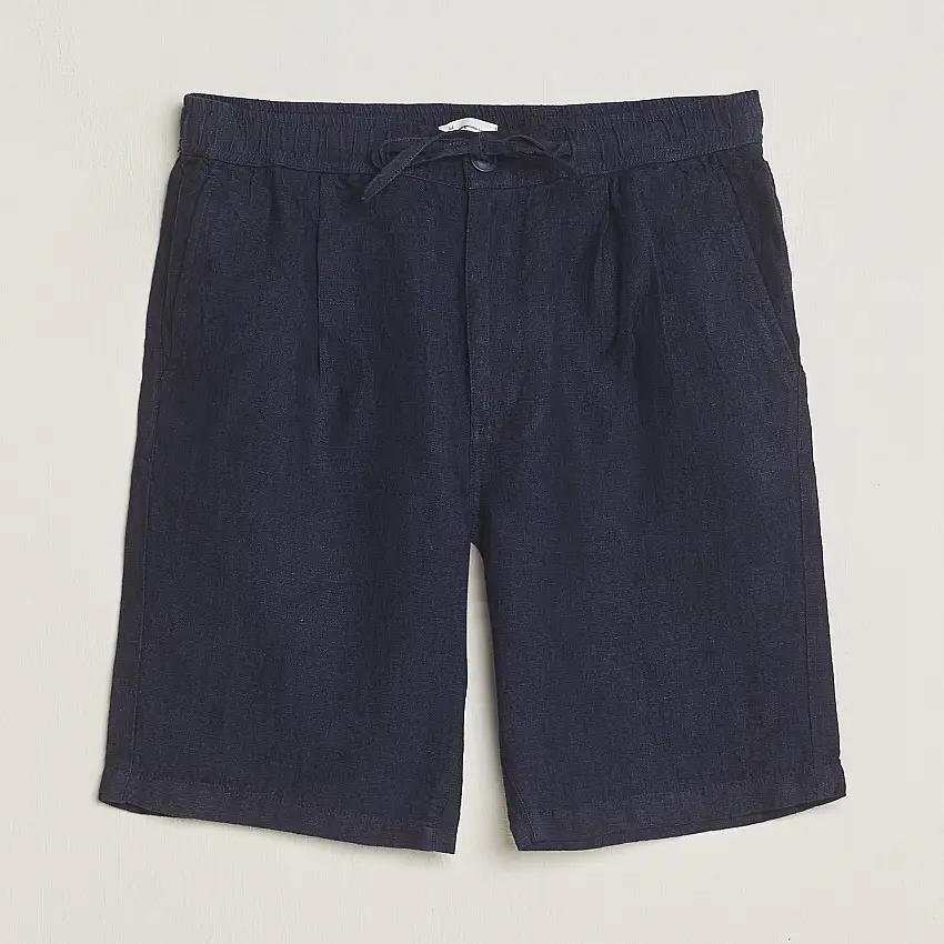 Loose Linen Shorts Total Eclipse
