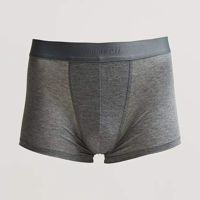 Micro Modal Boxer Briefs Grey Melange