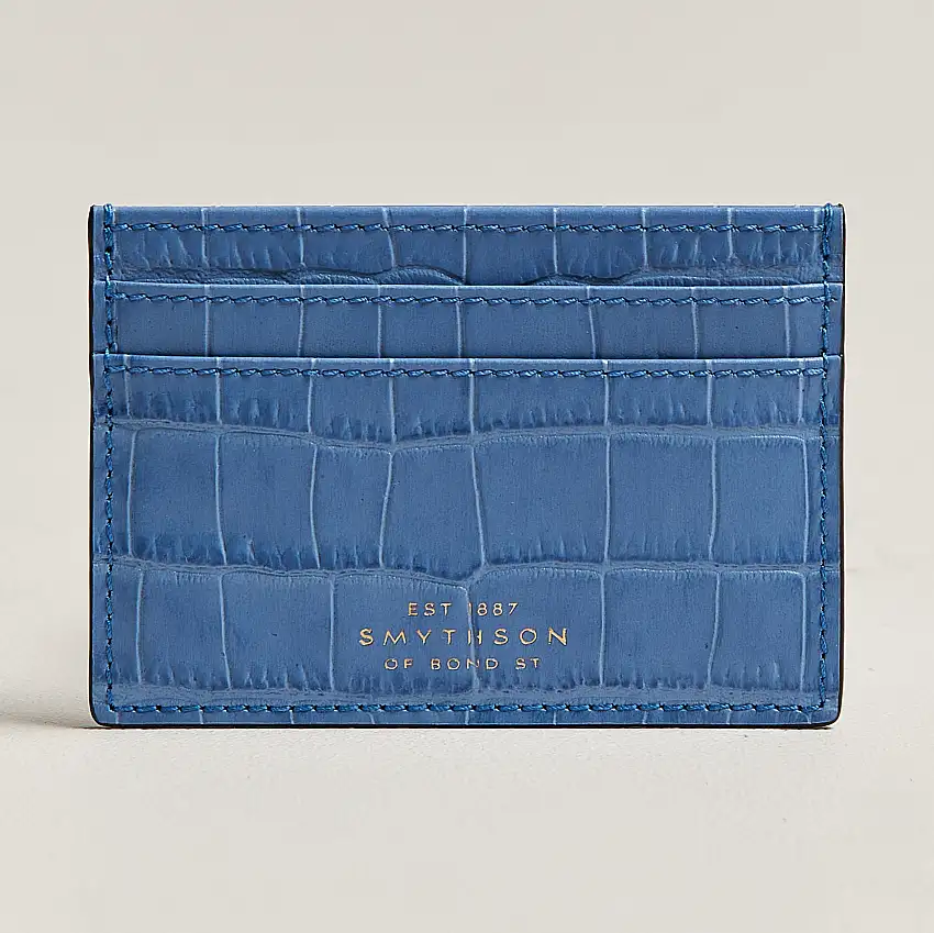 Mara Flat Cardholder Nile Blue