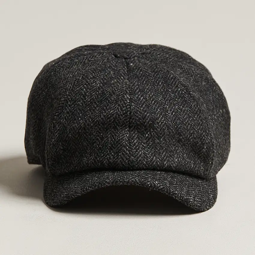 Newsboy Classic Shetland Wool Dark Grey