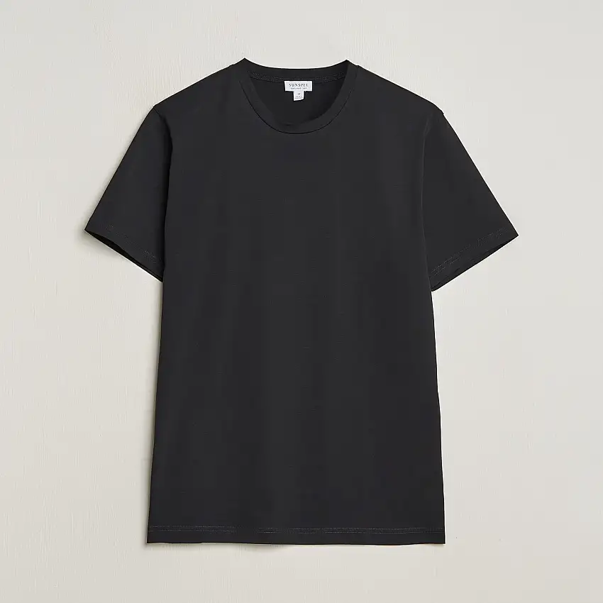 Riviera Midweight T-Shirt Black