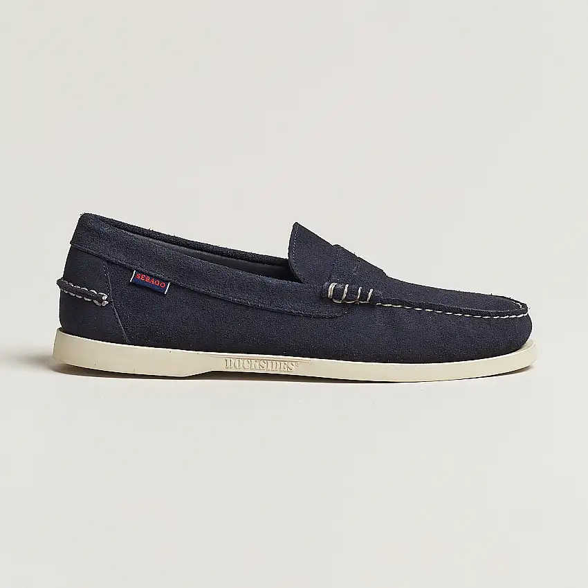 Dan Suede Loafer Blue Universe