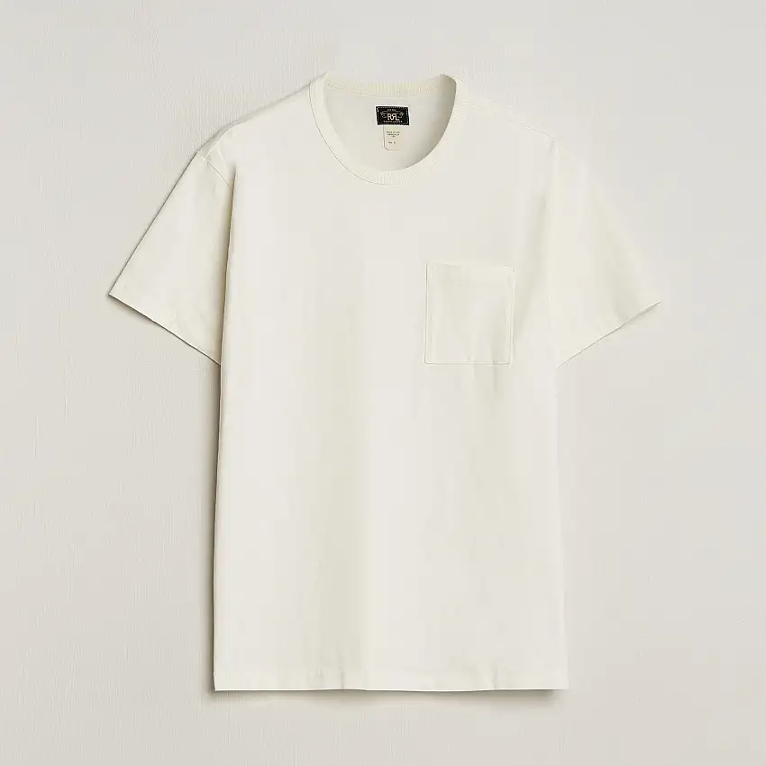 2-Packet Pocket Tee Warm White