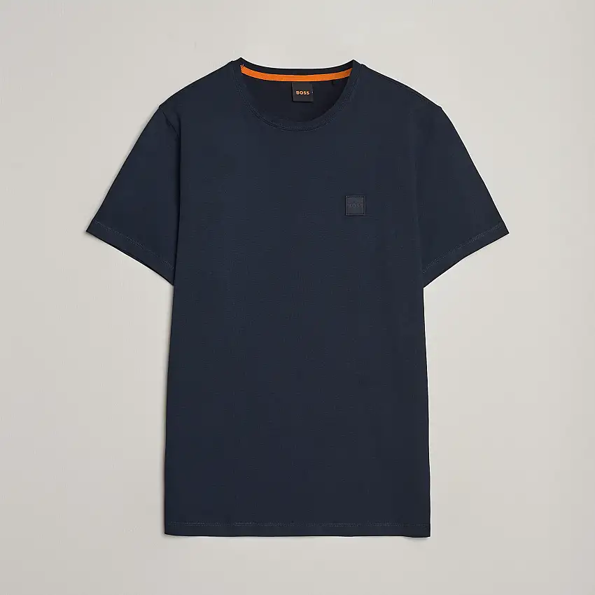 Tales Logo Crew Neck T-Shirt Dark Blue